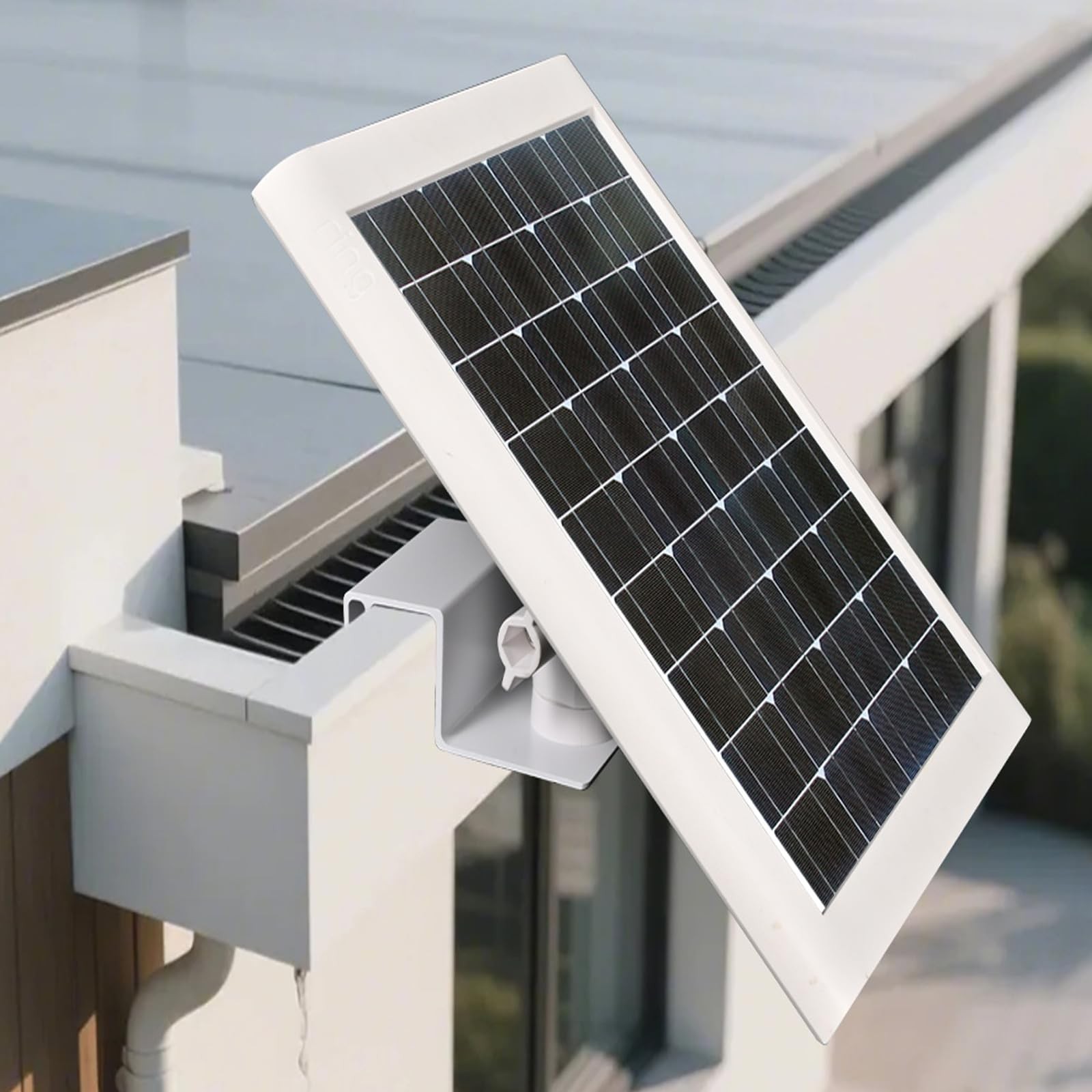 Usngsny Adjustable Solar Panel Gutter Mount for Ring -Easy 1 Pack, 1-PCS gallery