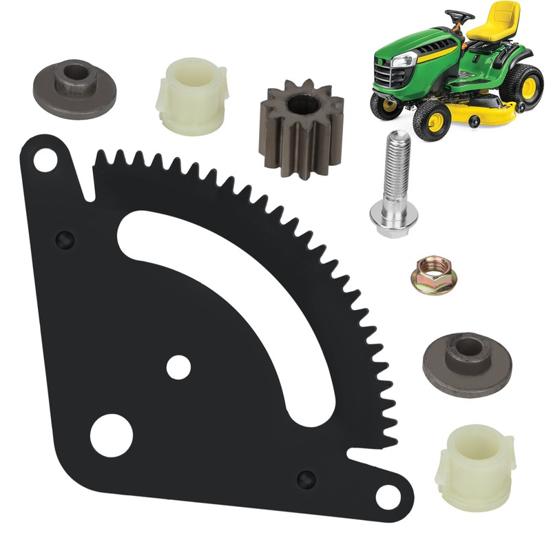 Steering Sector & Pinion Gear W/Bushing for John Deere LA115 LA120 LA125 gallery