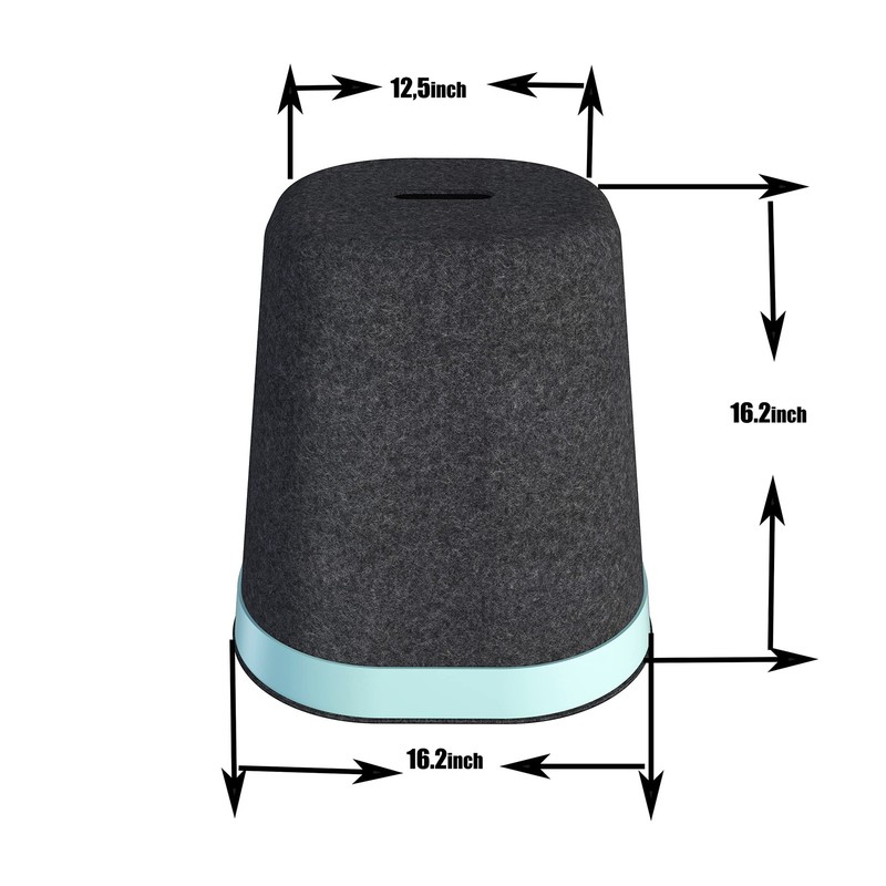 Stackable Storage Ottomans Multi-Functional Footrest Side Table Nesting Chair... gallery