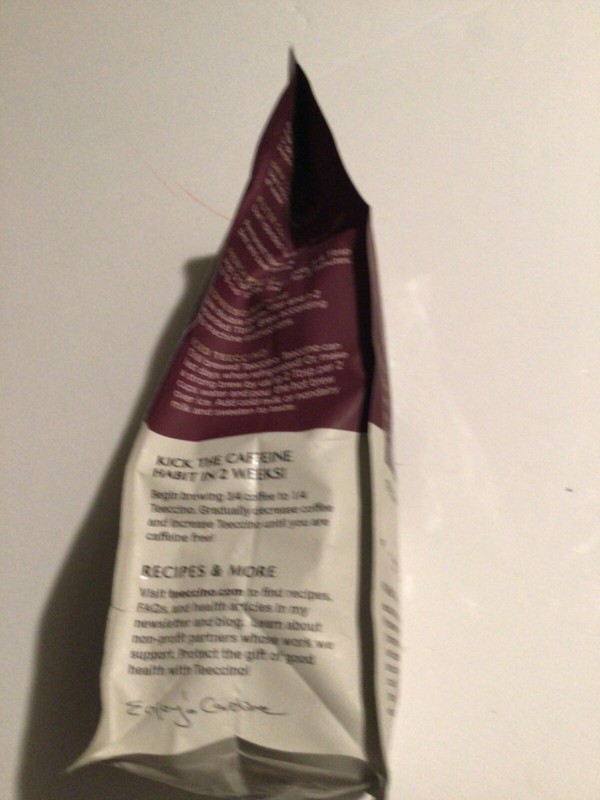 Teeccino Mocha Medium Roast Coffee Caffeine Free 11oz 312g Caffeine-Free EXP2/26 gallery