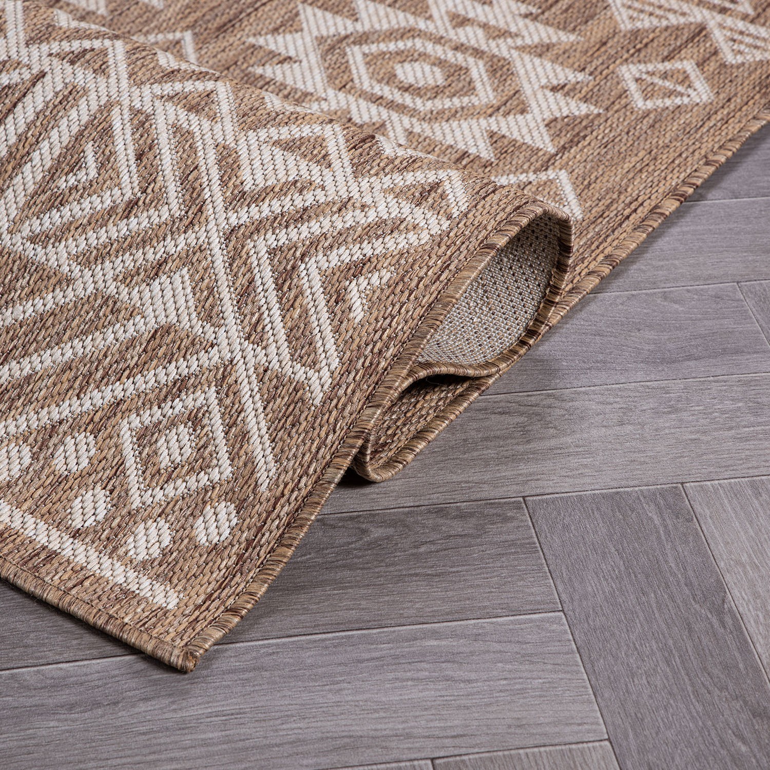 Rugshop Outdoor Rug Distressed Geometric Bohemian Textured Indoor Outdoor Rugs gallery