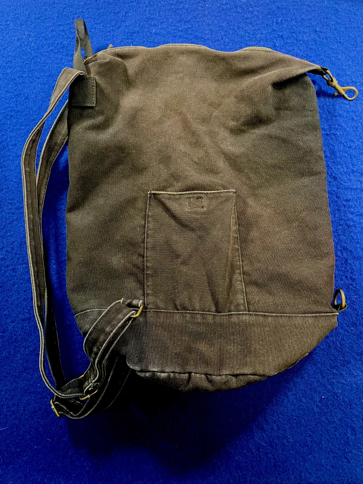 Kavu Canvas Hiking Backpack Black 4