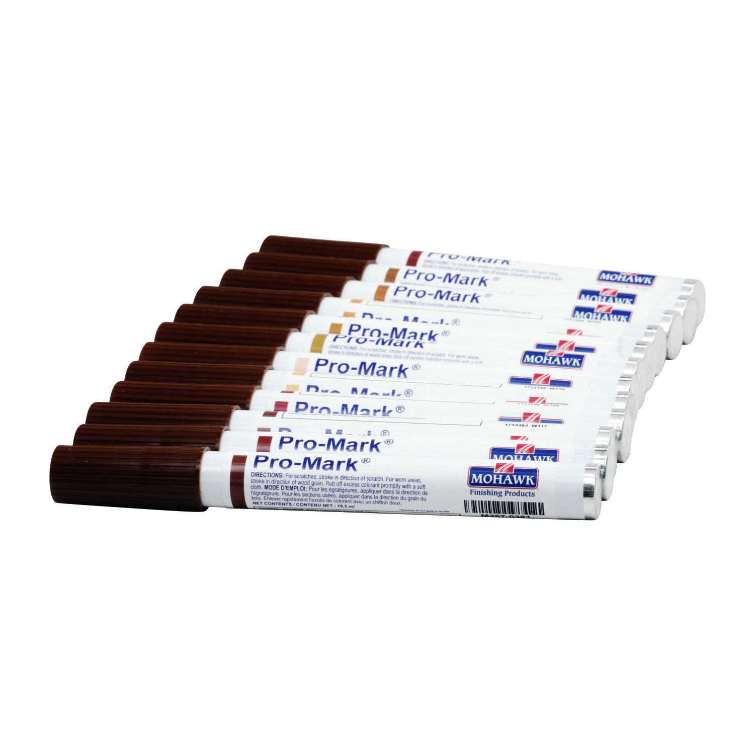 12 Pack Mohawk Pro Mark Ii Cabinet Furniture Touch up Stain Marker Kit M267-1204 gallery