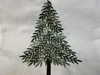 Tree Embroidered Weaved Canvas Nature 18” Throw Pillow Cover Luxury Home Decor gallery