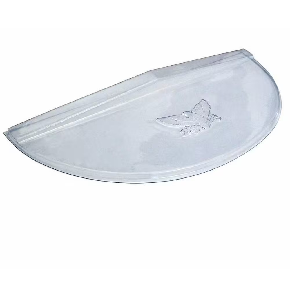 NEW 40 x 3-1/2 In Polyethylene Circular Low Profile Window Well Cover Clear gallery