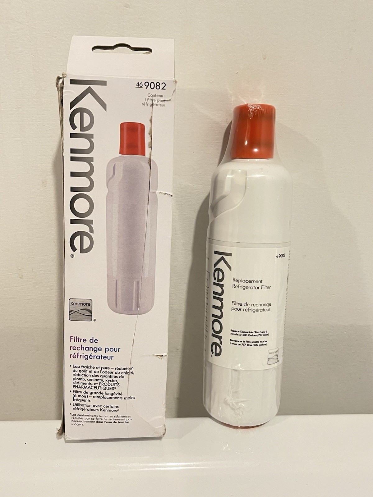 Kenmore 9082 Replacement Refrigerator Filter Sealed in New Open Box OEM gallery
