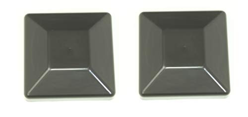 JSP Manufacturing Plastic New Fence Post Black Caps 4X4 (3 5/8") Pressure gallery