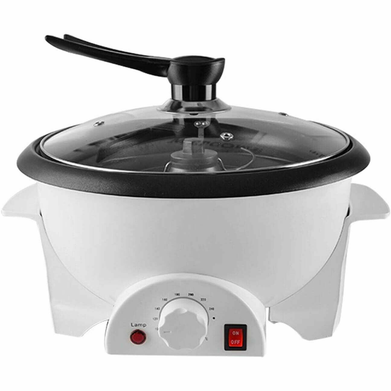 110V Electric Coffee Roaster Coffee Bean Roasting Baking Machine for Home Use US gallery