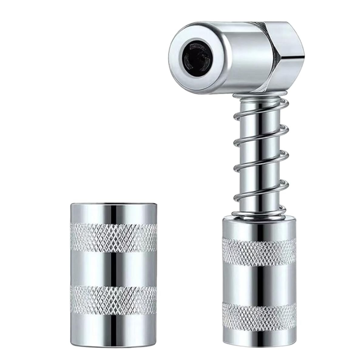 90 Degree Grease Gun Coupler Adapter Grease Fitting Tool for Auto Farm Truck gallery