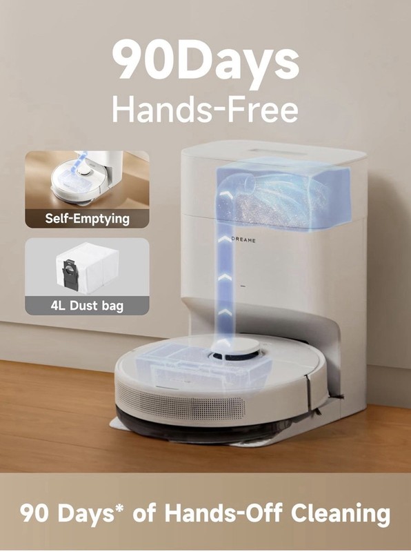 DREAME D10 Plus Gen 2 Robot Vacuum Self Emptying gallery