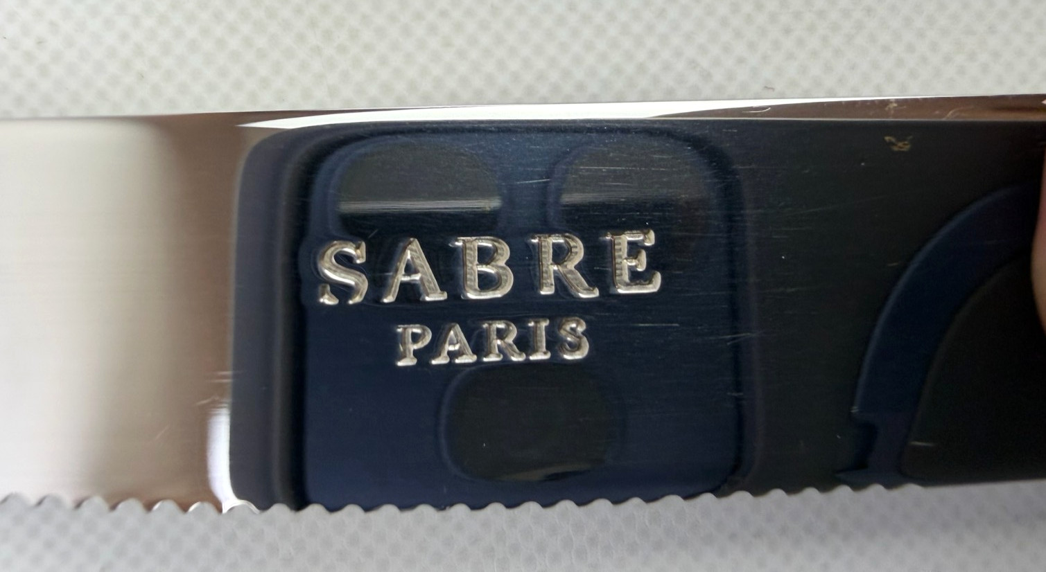 Sabre Paris 5pc Turquoise Handle Place Setting Stainless Steel Knife Spoon Fork gallery
