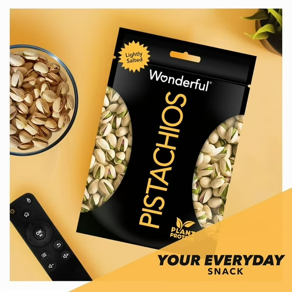 Wonderful Pistachios In-Shell Lightly Salted Nuts, 16 Ounce Resealable Bag gallery
