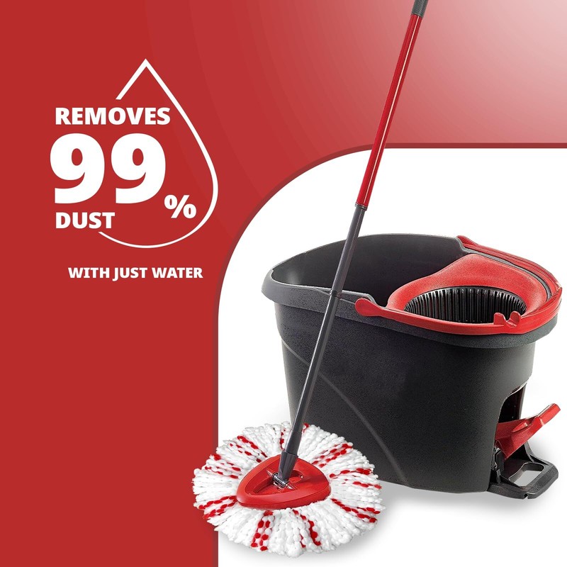 Spin Mop Head Replacement 2 Pack 40% More Cleaning Power Mop Replace Head Deep C gallery