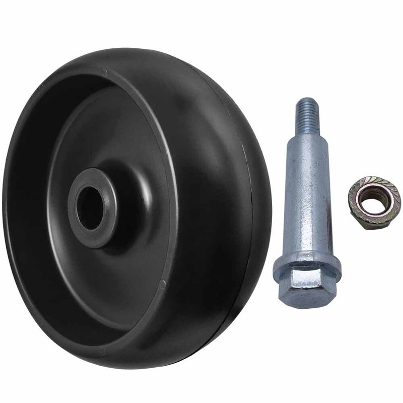 2Pk Deck Wheel Roller and Hardware for John Deere GX10168 R11819 210-051 72-119 gallery
