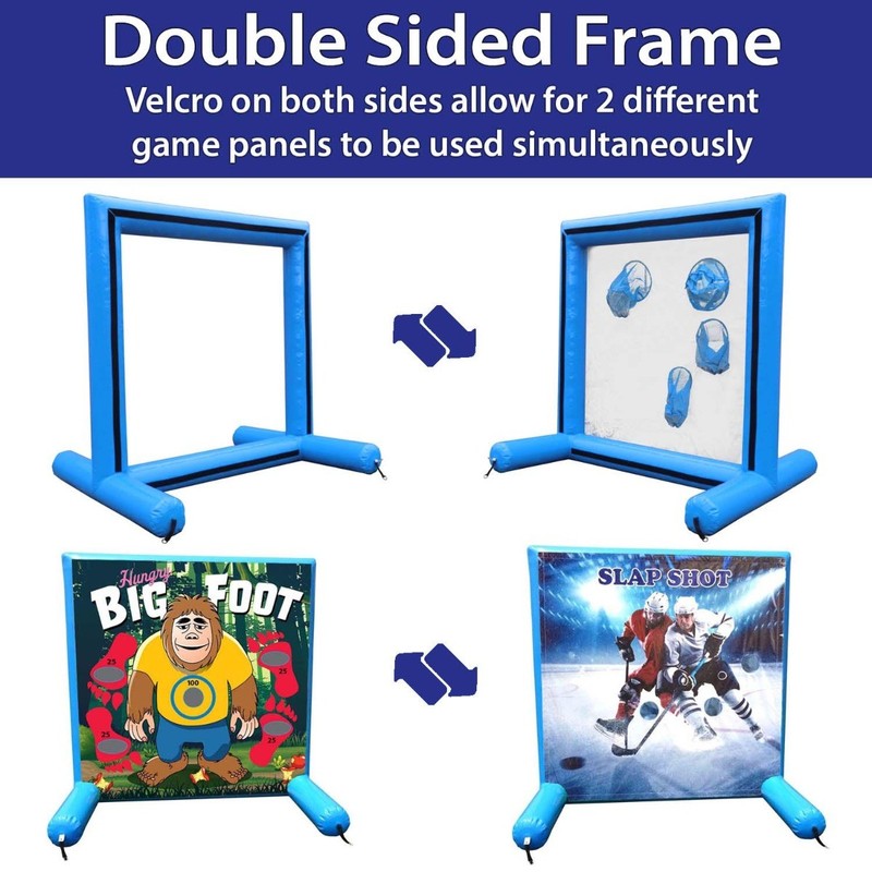 Interactive Sealed Inflatable Air Frame Game Tic Tac Toe Kids Party Carnival gallery