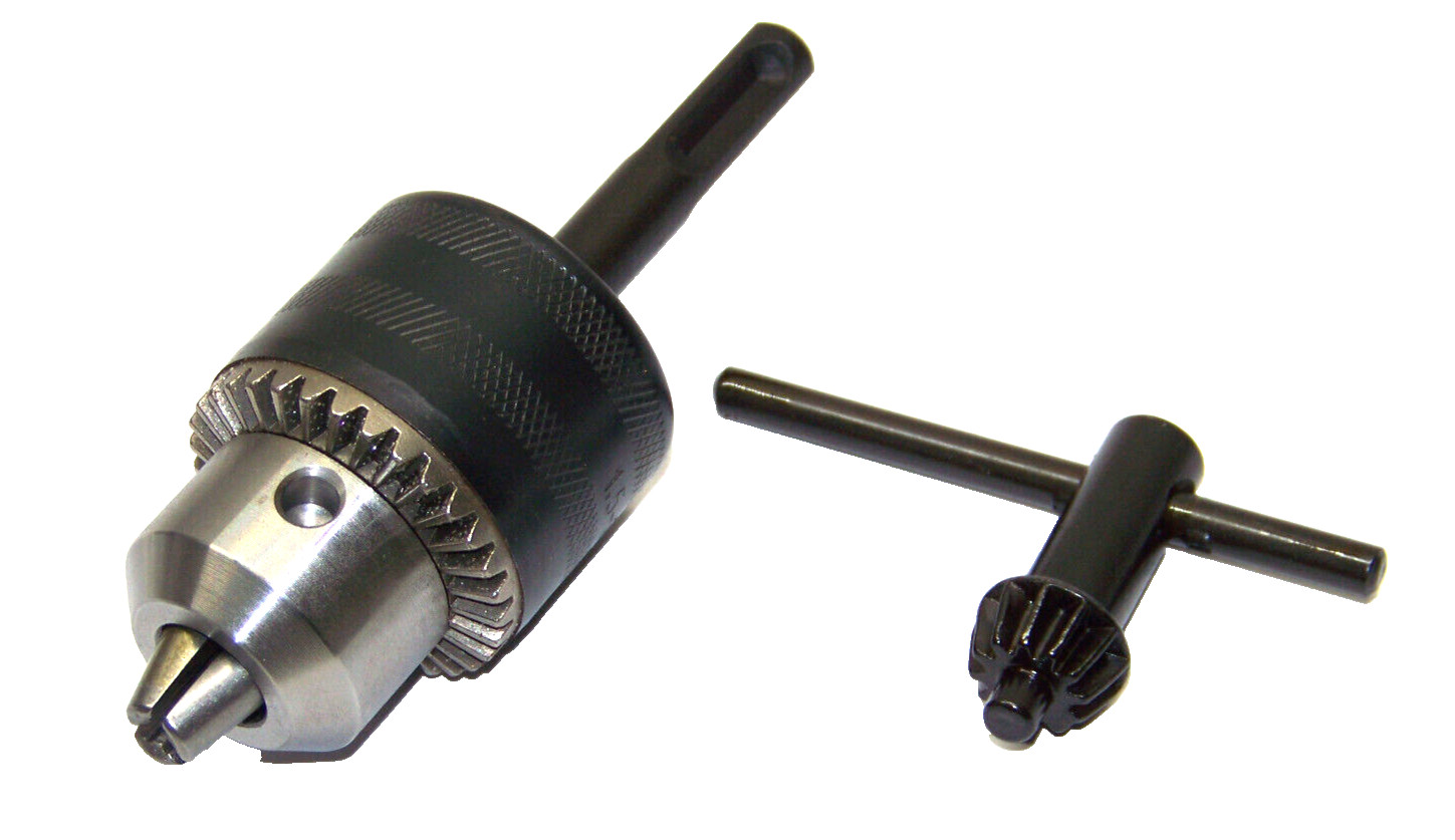 Chuck Adapter Sds Plus Rotary Hammer to 1/2" (1.5-13mm) Regular Drill Chuck Tool gallery