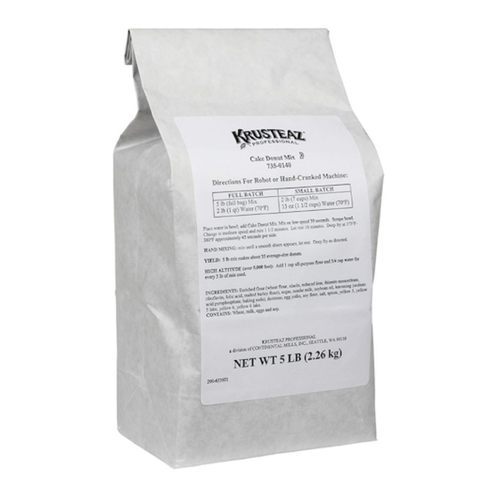 Krusteaz Professional Donut Mix, 5 Pounds, 6 Packs Per Case gallery