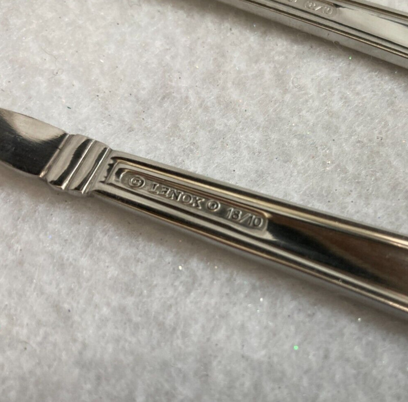 4 Lenox Stainless ESQUIRE Dinner Forks gallery