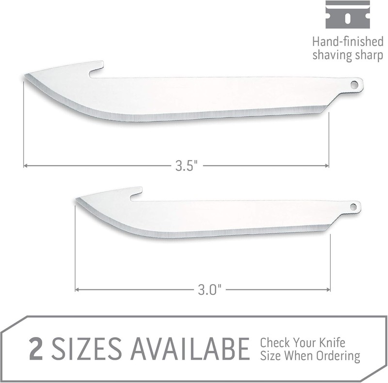 3.5" RazorSafe Replacement Knife Blades, 6 Pieces gallery