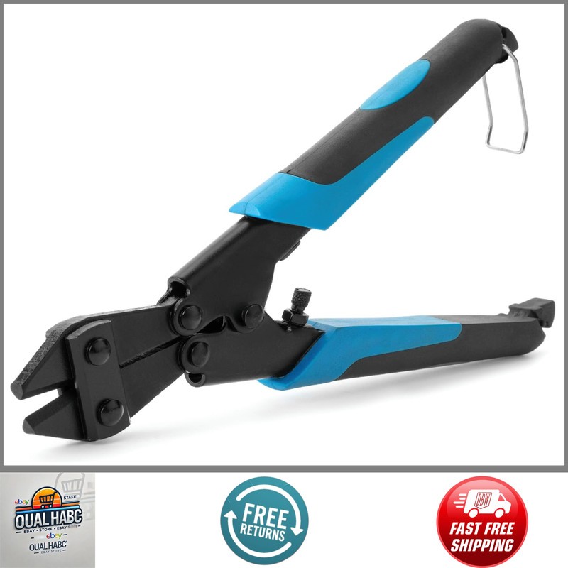 Bolt Cutter 8.5" Heavy Duty Small Wire Cutter, Compact Mini Bolt Cutting Tool, gallery