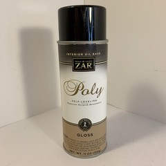 ZAR 32807 Clear Gloss Fast Drying Ultra Interior Polyurethane Spray 11 oz