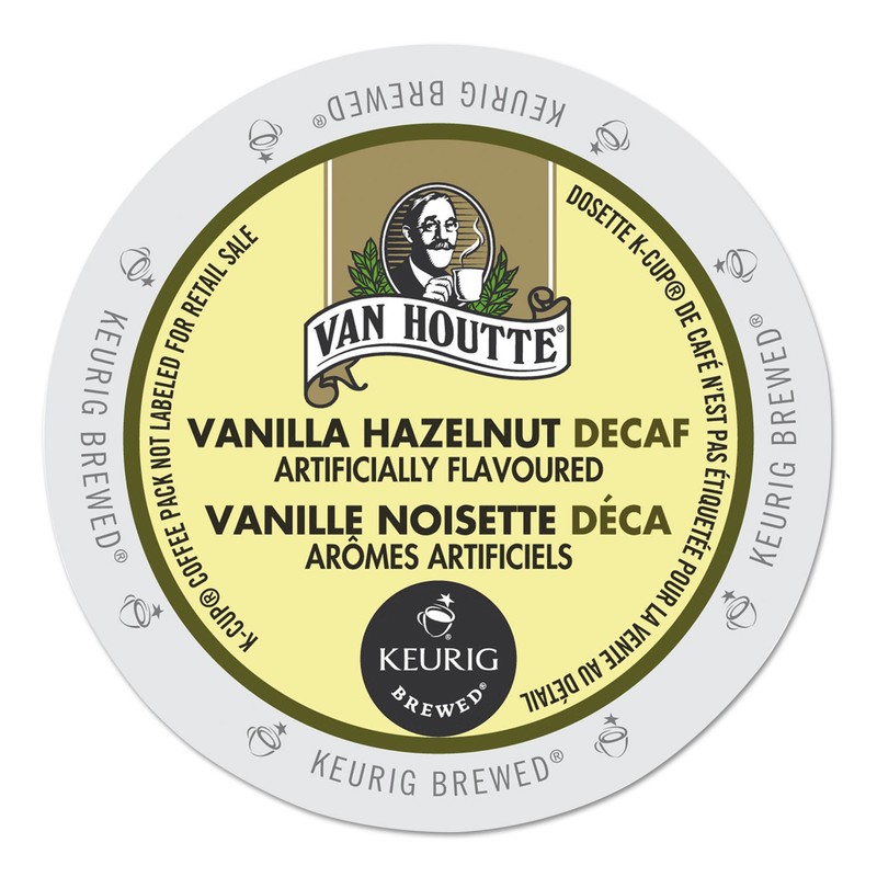 Van Houtte Decaf Vanilla Hazelnut Coffee 24 to 144 Keurig K cups Pick Any Size gallery