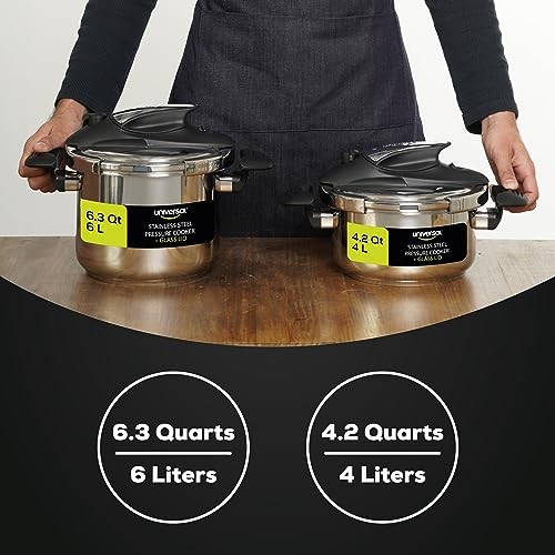 (4.2 Quart / 4 Liter) Small Stainless Steel Easy Use Pressure 4.2 quarts gallery