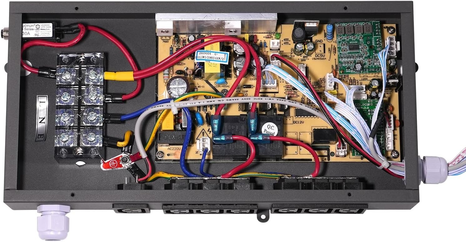 Infrared Sauna Electrical WiFi Control Box and Infrared Sauna LCD Control Panel gallery