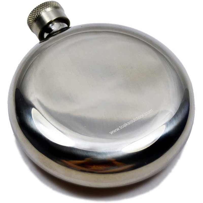 TOAKS 150ml Titanium Wine Flask FLASK-150 - Outdoor Camping gallery