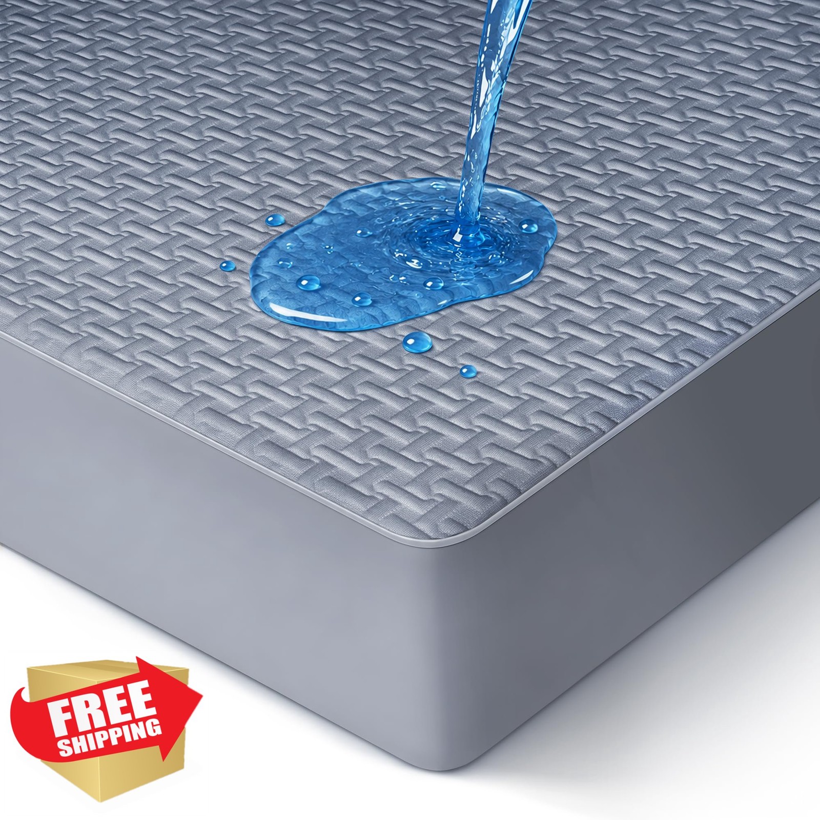 Biteany King Waterproof Mattress Protector 8"-21" gallery