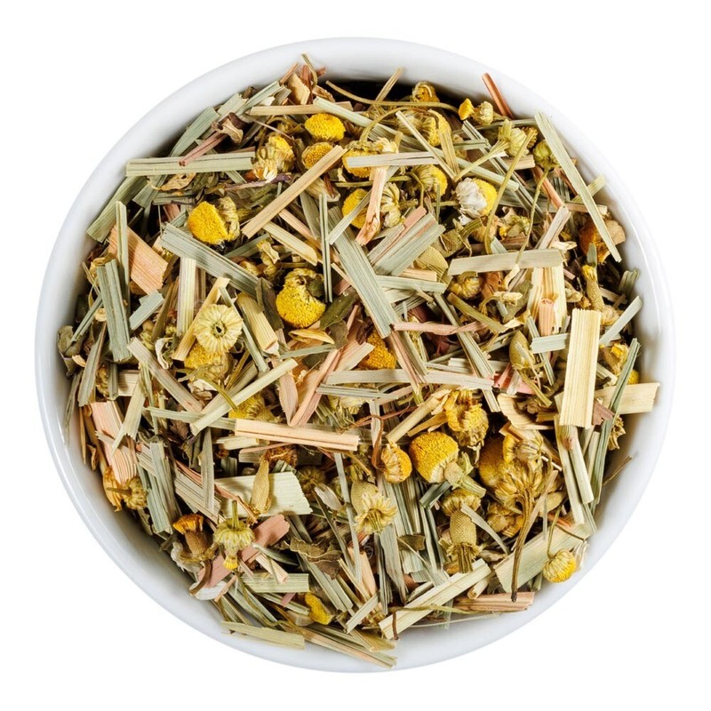 Chamomile Lemon Mint Herbal Tea - Premium Loose Leaf Blend - Fusion Teas gallery