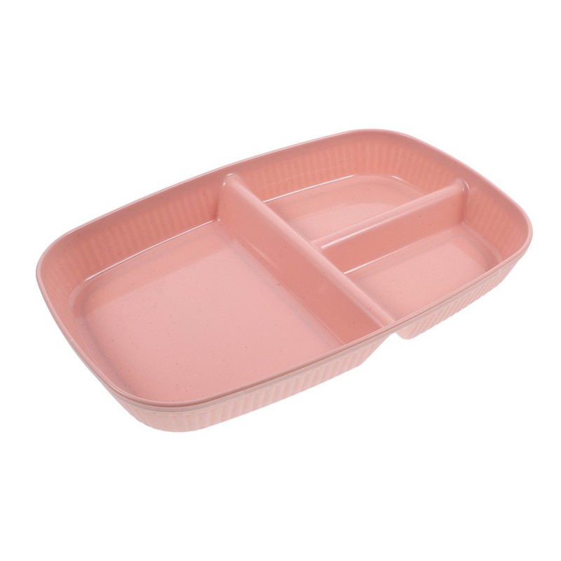 Divided Serving Plate Reusable Portion Control Food Adults Plates gallery