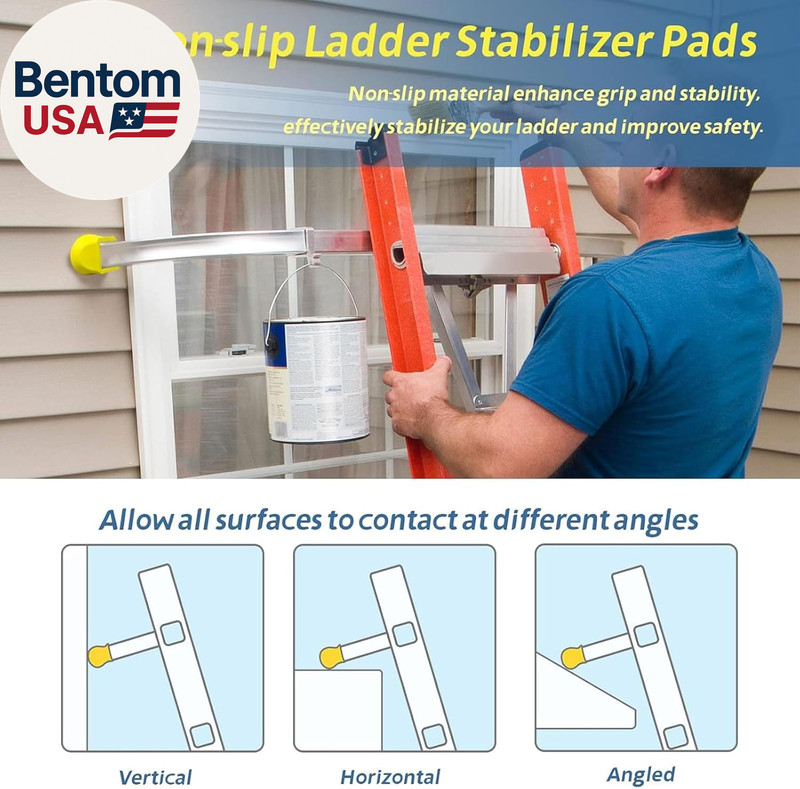 Ladder Stabilizer Bumpers Fit for Werner Extension Ladder Stabilizer Pads, Ladde gallery