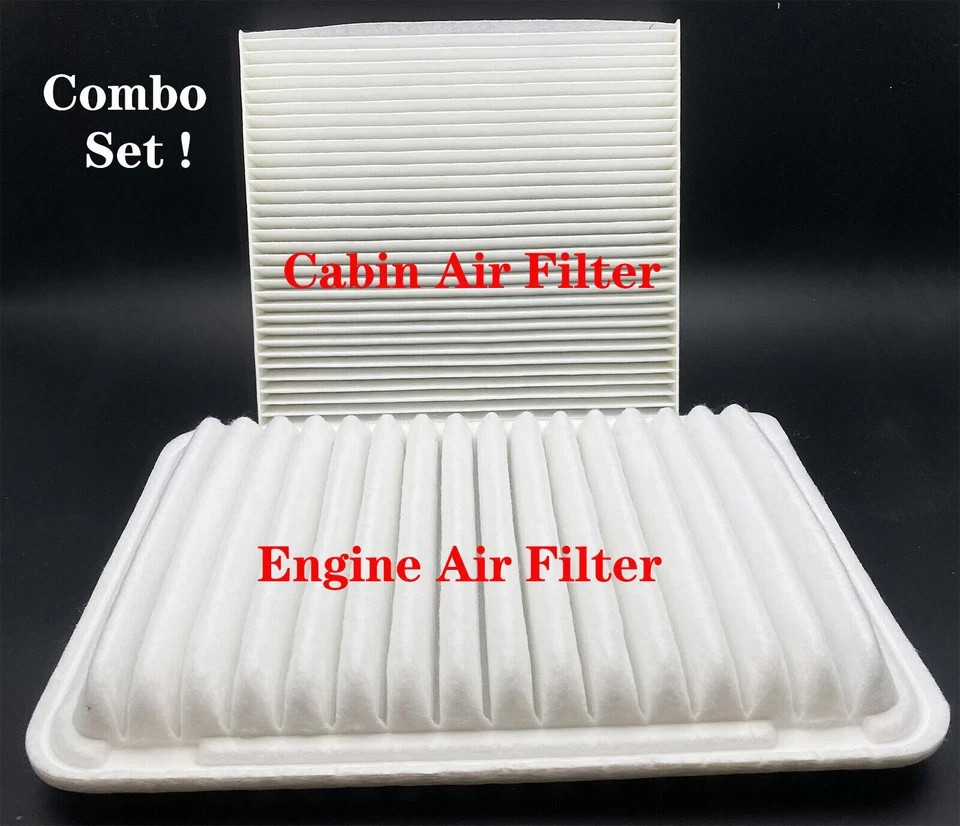 Engine Air Filter & Cabin Air Filter Kit Compatible with Camry 2007-2017 Gas gallery
