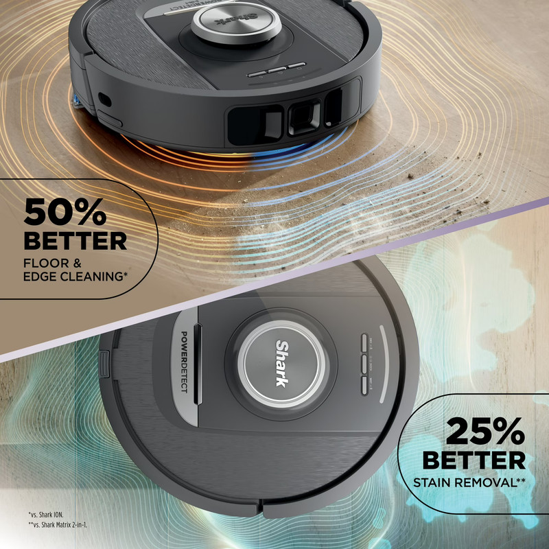 Shark PowerDetect Robot Vacuum Mop Self Empty LiDAR RV2820YE gallery