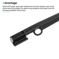 25pcs Irrigation Drip Support Stakes 200mm Length PP Plastic for 1/4" Tube Hose gallery
