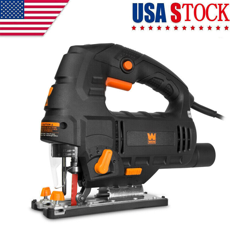 6.6-Amp Variable Speed 4-Position Orbital Jig Saw with Laser and LED Light Power gallery