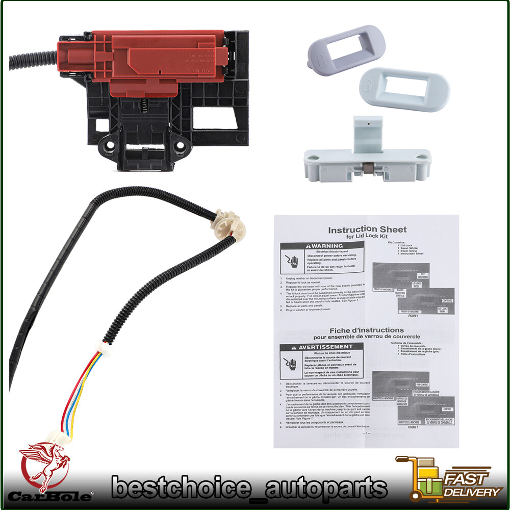 Washer Lid Lock Latch Switch For Whirlpool Maytag Amana Crosley Washer 1938607 gallery