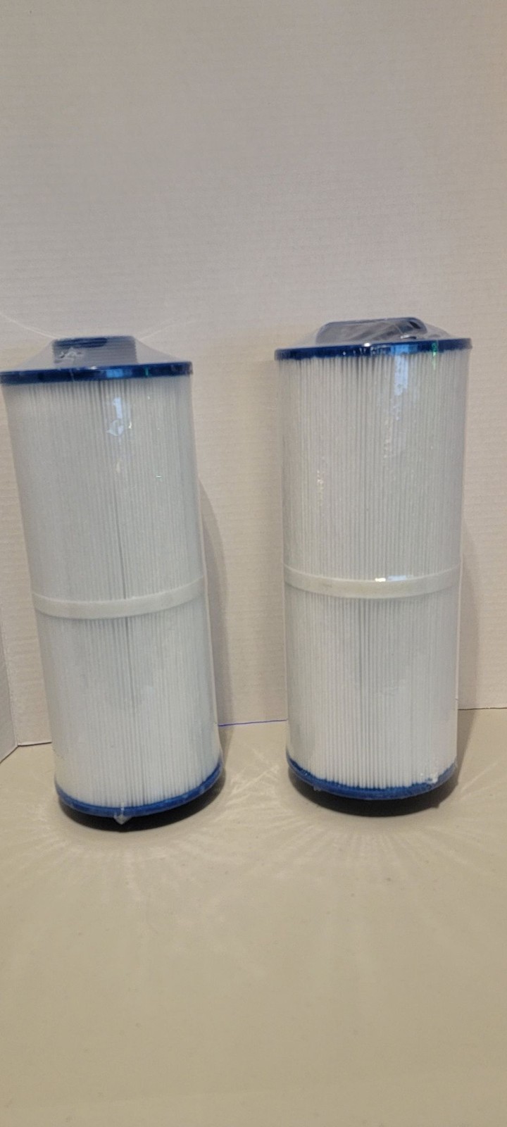 Pool Spa Cartridge Filters 2-Pack Pleated Cartridge Hot Tub Spa Blue White gallery