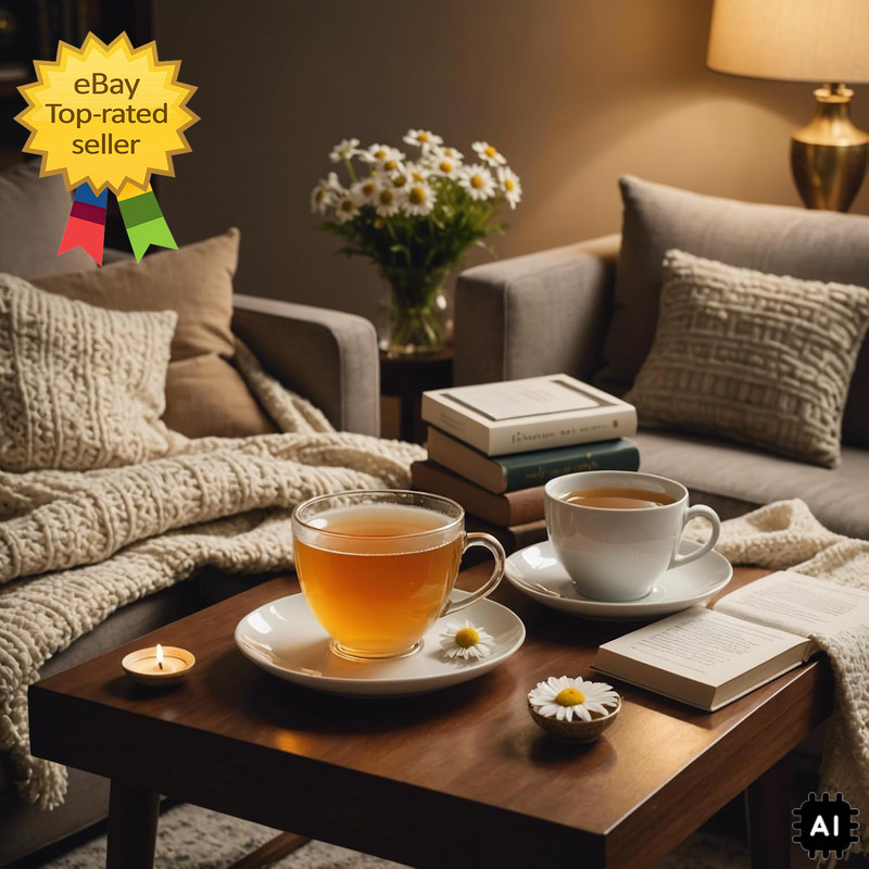 Chamomile Tea Bags 100 Count Individually Wrapped gallery
