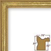 314GD, Ornate Gold Picture Frame, 20 X 24 Inch gallery