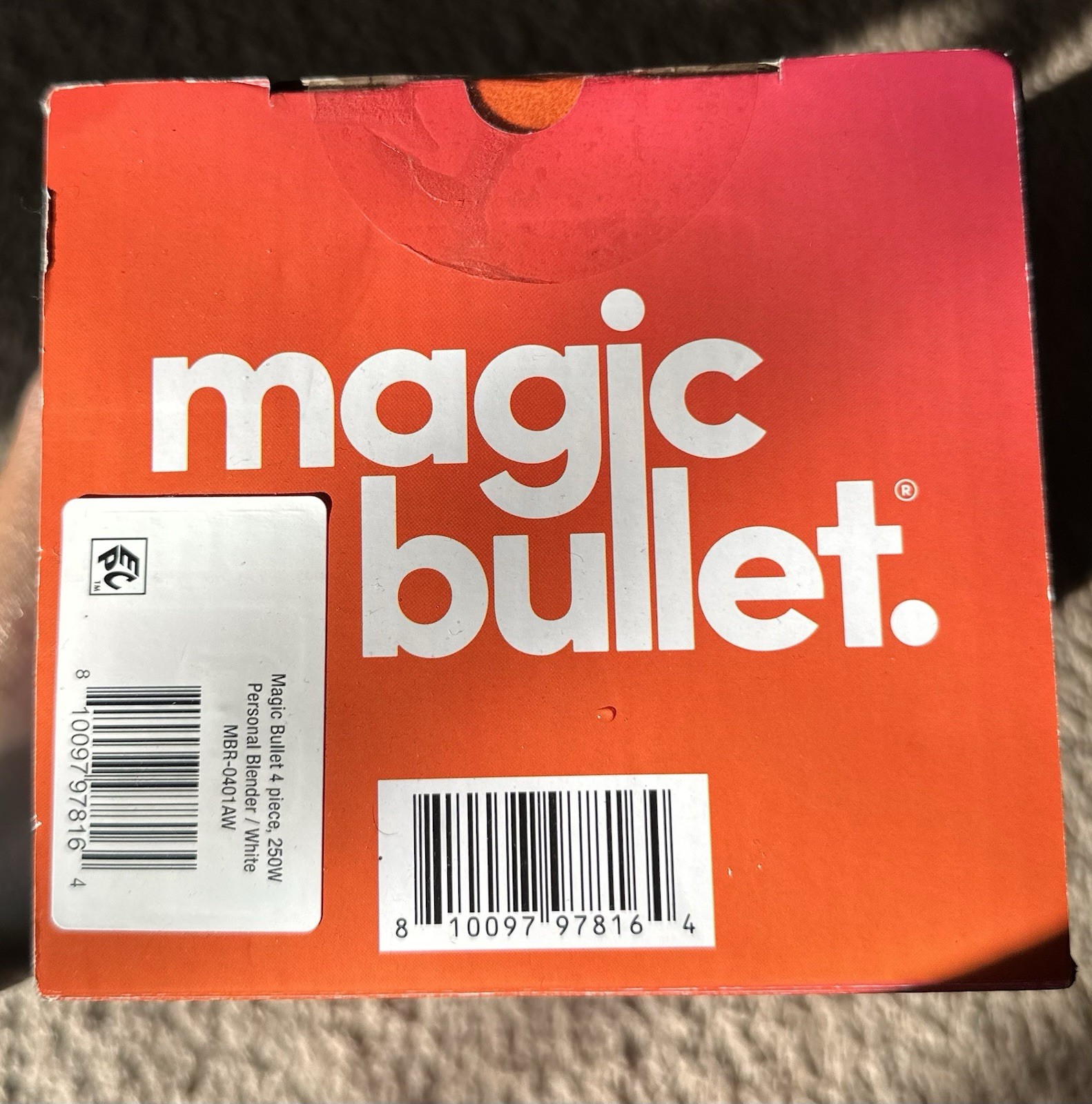 Magic Bullet 4pc Blender White With To-Go Lid gallery