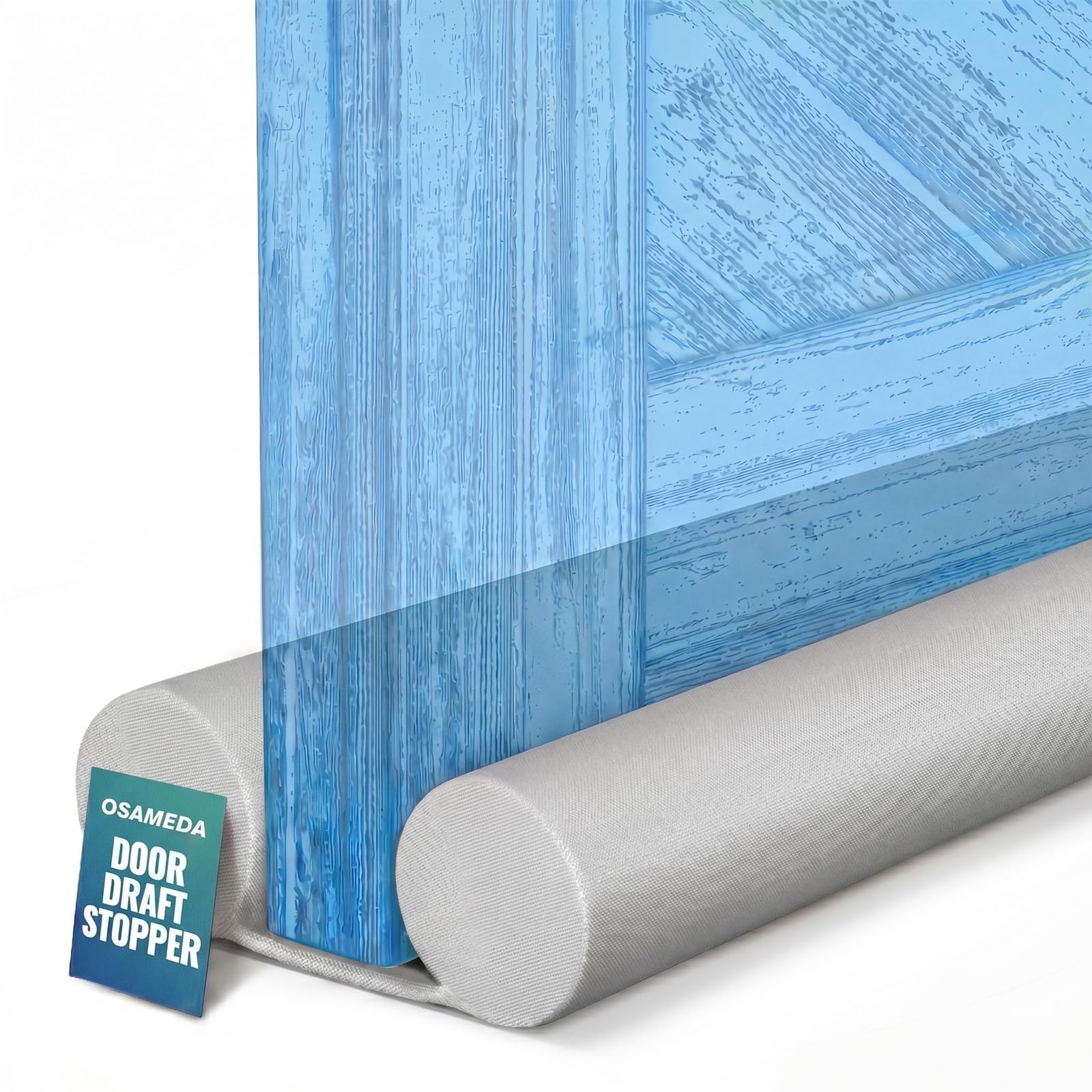 ‌‌OSAMEDA Door Draft Stopper – 36 Inch Adjustable Under Door S gallery