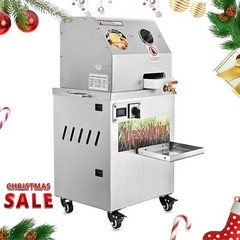 Electric Sugarcane Juicer Stainless Steel Extractor & Squeezer Grinder 110V USA