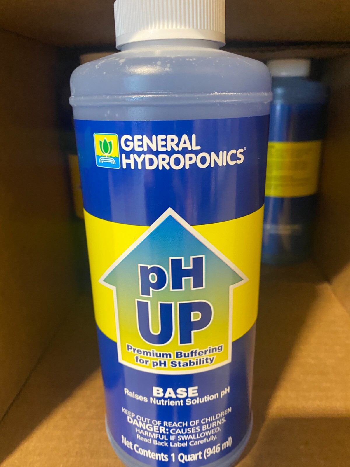 General Hydroponics pH Up 32 oz / 1 Quart -buffer gh adjuster hydroponic gallery