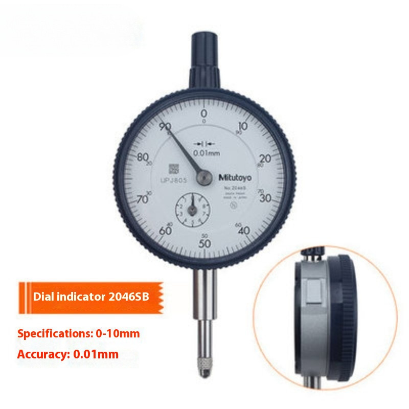 Dial Indicators,Measuring Range 0-5mm/0.01mm 1044SB Compact Type-Small Diameter gallery
