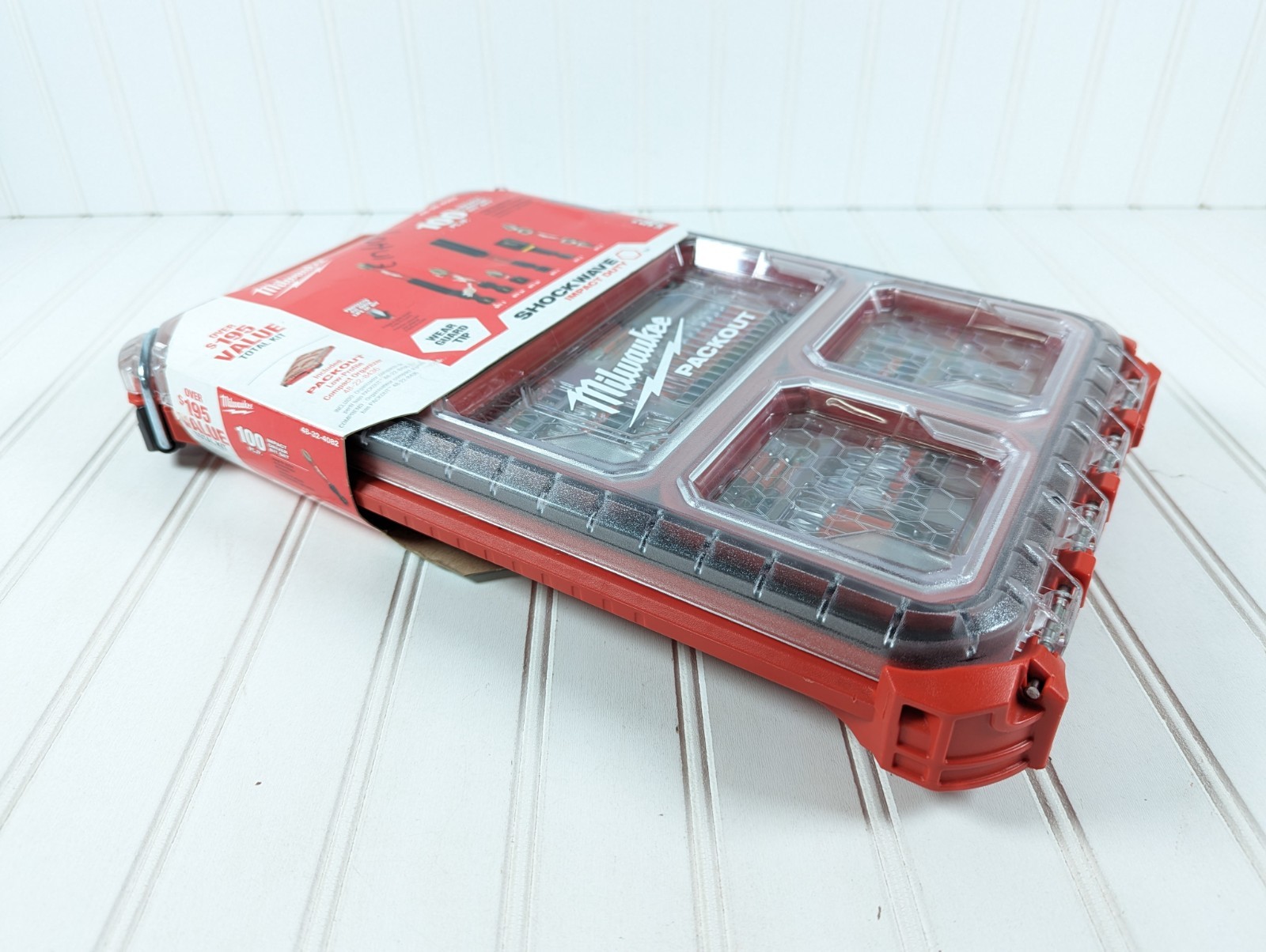 Milwaukee 48-32-4082 100 Pc. Shockwave Impact Duty Driver Bit Packout Set NEW gallery