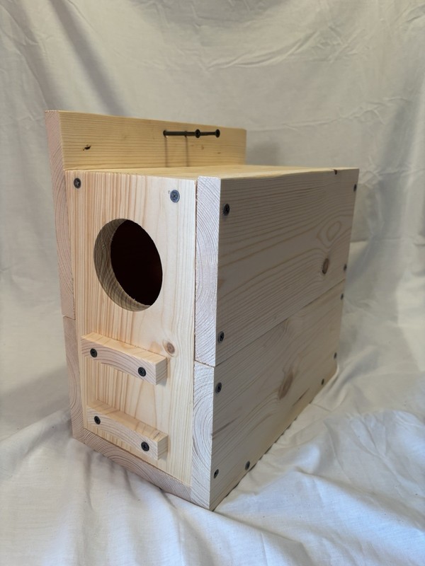 Big Backyard Squirrel House/Nesting Box Ready To Mount On Tree/Post Screws Inclu gallery