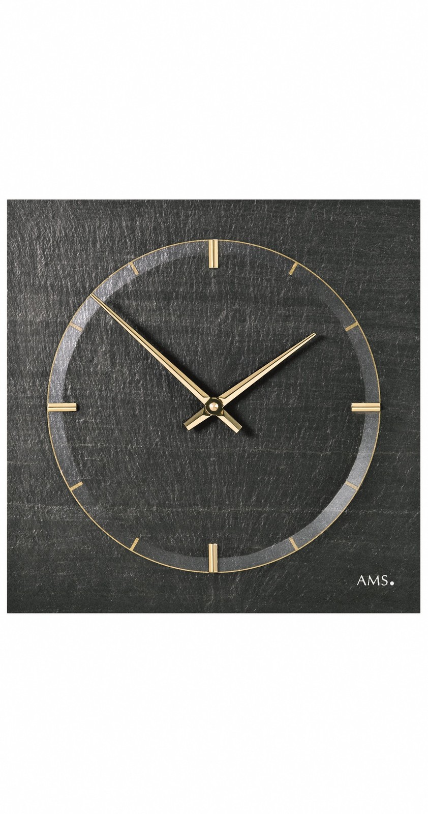 Modern Wall Clock with Quartz Movement by AMS gallery
