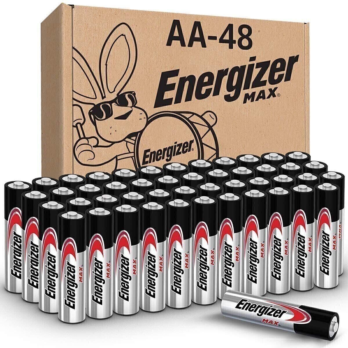 Energizer AA Batteries (48 Count), Double A MAX Alkaline Battery gallery